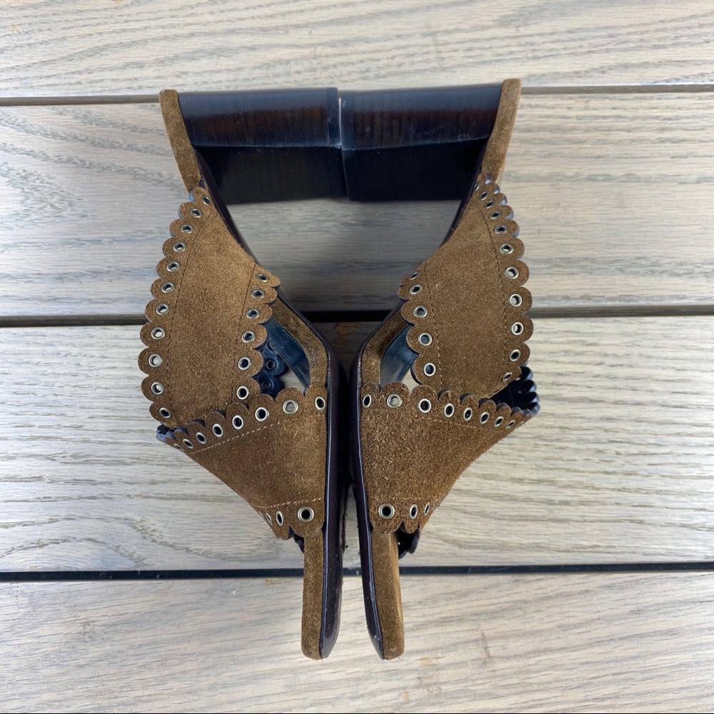 Saint Laurent crisscross sandals - Picture 5 of 15